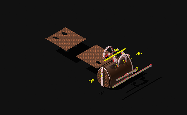 Sac LV imprimable en 3D